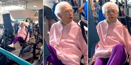 A 100 anni si allena ancora in palestra: Ruth Lemay svela il suo segreto più grande