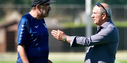Lazio, Sarri aspetta due colpi. Totti parla della Roma di Gasp