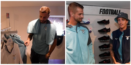 La Lazio nel nuovo centro Mizuno nel cuore di Roma: tutti i presenti