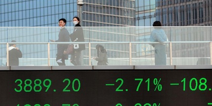 Borsa: Hong Kong negativa, apre a -1,08%