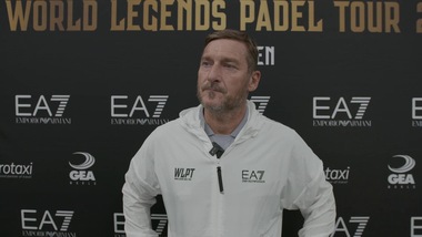 Totti e la Roma prima in classifica: "Spero possa restare a lungo in alto..."