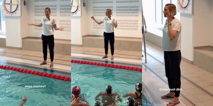 Federica Pellegrini severissima come allenatrice in piscina: "Non si respira...". Il discorso è virale
