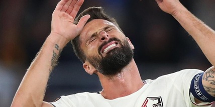 Giroud pronto all'addio al calcio: "Se il Lille sarà il mio ultimo club? Assolutamente, senza dubbio"