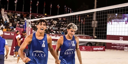 Mondiali U.18: Di Felice/Santomassimo si vestono di bronzo
