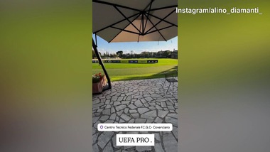 Diamanti a Coverciano per il corso Uefa Pro
