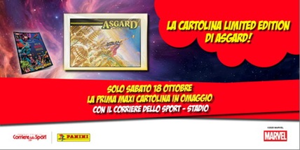La potenza di Asgard arriva in edicola con il Corriere dello Sport-Stadio