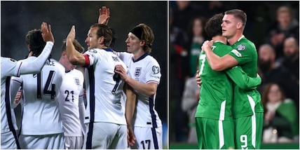 Festa Inghilterra: 5-0 in Lettonia e qualificazione ai Mondiali. Ferguson in gol con l'Irlanda