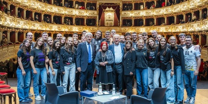 Julio Velasco strappa applausi al Valli di Reggio Emilia