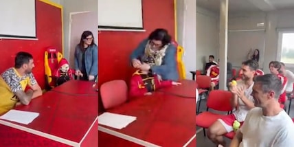 "Vinceremo per il piccolo Francesco": la bellissima sorpresa di Aquilani e di tutto il Catanzaro