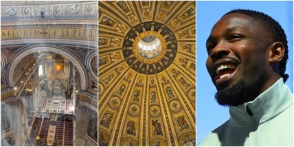 Marcus Thuram fa il turista a Roma: incantato dalle meraviglie nella Basilica di San Pietro