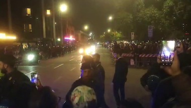 Milan-Fiorentina, l'arrivo rossonero a San Siro