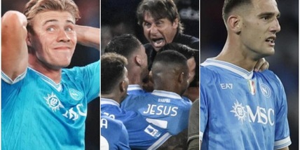 Hojlund si ferma: il Napoli si affida Lucca. E c'è un precedente che fa ben sperare