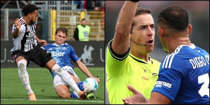 Ayroldi insufficiente, grave l'errore su Kelly: il difensore viene graziato. L'arbitro litiga con i cartellini