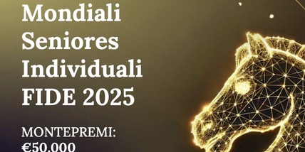 Al via il Campionato Mondiale Seniores di Scacchi FIDE 2025 a Gallipoli: un’edizione da record