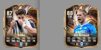 Da De Bruyne a Yildiz, Ratings Reload su FC 26