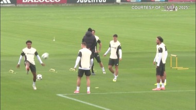 Juventus, Tudor e la squadra in campo alla Continassa verso il Real Madrid