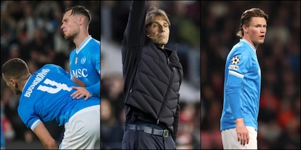 Pagelle Napoli: notte horror per Buongiorno, Conte da 4. McTominay luce nel buio