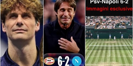 Napoli, Conte crolla in casa del Psv: da Lino Banfi ai nostalgici di Spalletti, le ironie sui social