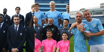 Lazio, ecco la foto ufficiale! Sorrisi ed eleganza per i biancocelesti