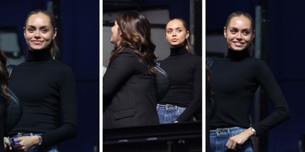 Laila Hasanovic a Vienna con i genitori di Sinner: i sorrisi fanno impazzire i fotografi