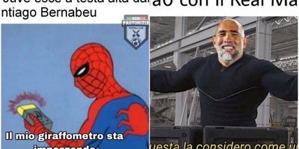 La Juve perde contro il Real Madrid in Champions: spuntano le ironie sui social