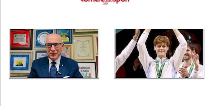 Sinner, N.1 di stile e immune anche dalle punture di vespa