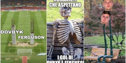 La Roma perde in casa con il Viktoria Plzen: i social si scatenano con le ironie