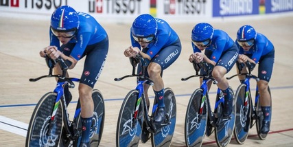 Mondiali ciclismo su pista, oro per l'Italia nell'inseguimento a squadre femminile