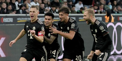 Il Bayern non sbaglia: Borussia Mönchengladbach ko. Il Lipsia ne fa sei