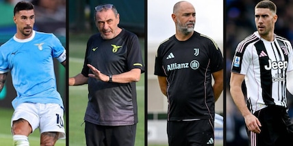 Lazio-Juventus, le formazioni ufficiali di Sarri e Tudor