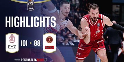 EA7 Emporio Armani Milano - Umana Reyer Venezia | PokerstarsNews Highlights Serie A Unipol 2025/2026