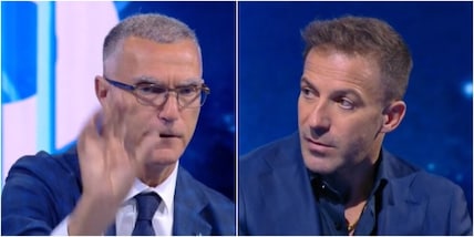 Bergomi e Del Piero litigano sull'Inter, che scontro in tv: "Non ha ragione chi urla di più"