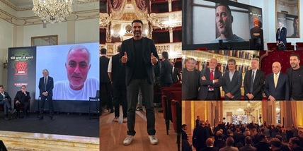 Da Buffon a Galliani e Binaghi: i grandi ospiti alla cerimonia del centenario del Corriere dello Sport-Stadio