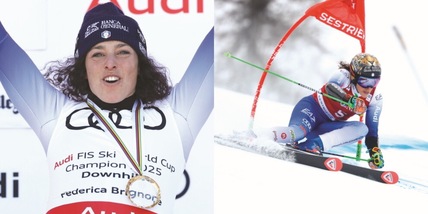 Brignone, forza e coraggio