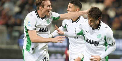 Serie A: Cagliari-Sassuolo 1-2