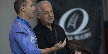 Julio Velasco ha incontrato la nazionale di rugby