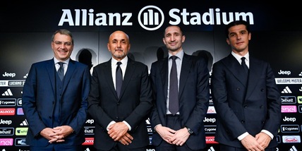 Spalletti si presenta: le foto della conferenza stampa come allenatore della Juve