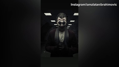 Ibra versione Halloween, che paura!