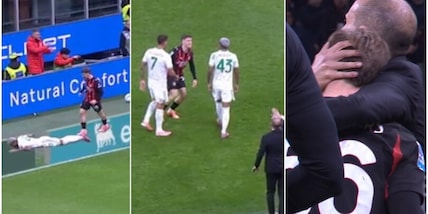 Saelemaekers e Wesley, scintille in campo durante Milan-Roma: Allegri interviene e...