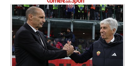 Milan-Roma: così Allegri e Gasp hanno onorato Galeone
