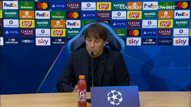 Conte: "Arbitri? Appena qualcuno ha parlato..."