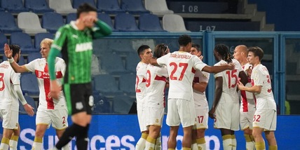 Colpo Genoa in casa del Sassuolo: Berardi risponde a Malinovskyi, decide Ostigard