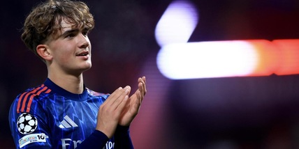 Il più giovane a debuttare in Champions League? Ha quindici anni e gioca nell'Arsenal...