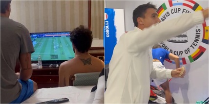 La Playstation e il karaoke: il backstage della festa dell'Italia in Coppa Davis