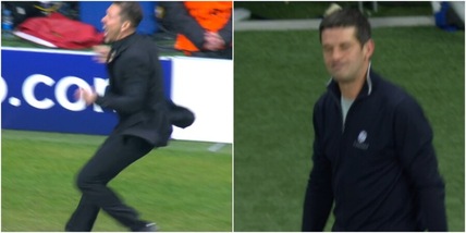Simeone impazzito, la corsa folle dopo il gol all'Inter al 93' in Champions: Chivu reagisce così