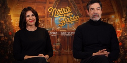 Natale senza Babbo, l'intervista a Alessandro Gassman e Luisa Ranieri