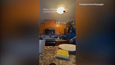 Sofia Goggia, che risate in cucina