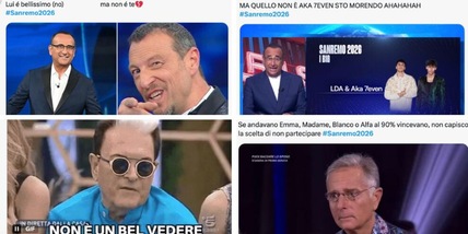 Il cast di Sanremo 2026 fa impazzire i social tra meme e ironie: "Ma sono tutti scappati?"