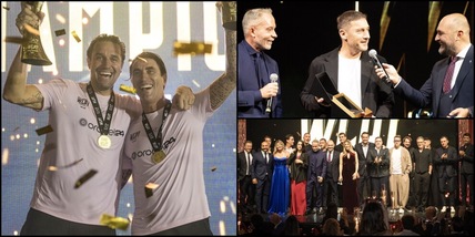 EA7 World Legends Padel Tour, trionfo Toni-Ceccarelli e Totti premiato MVP: tutte le foto