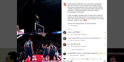 Ufficiale: Danilo Gallinari lascia il basket